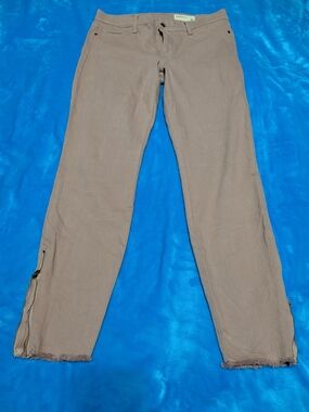 🤎 Zip-Hem Chinos in Taupe 🤎